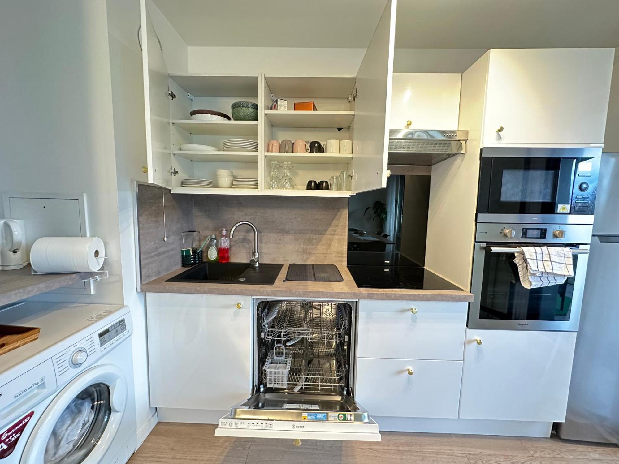 Agreable 3 Pieces Avec Parking Proche Gare Et Paris By Immo Kit Bnb La Courneuve Esterno foto